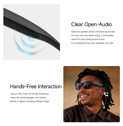 NEW MT5 Ultra AI Smart Glasses Real-time Translation Glasses