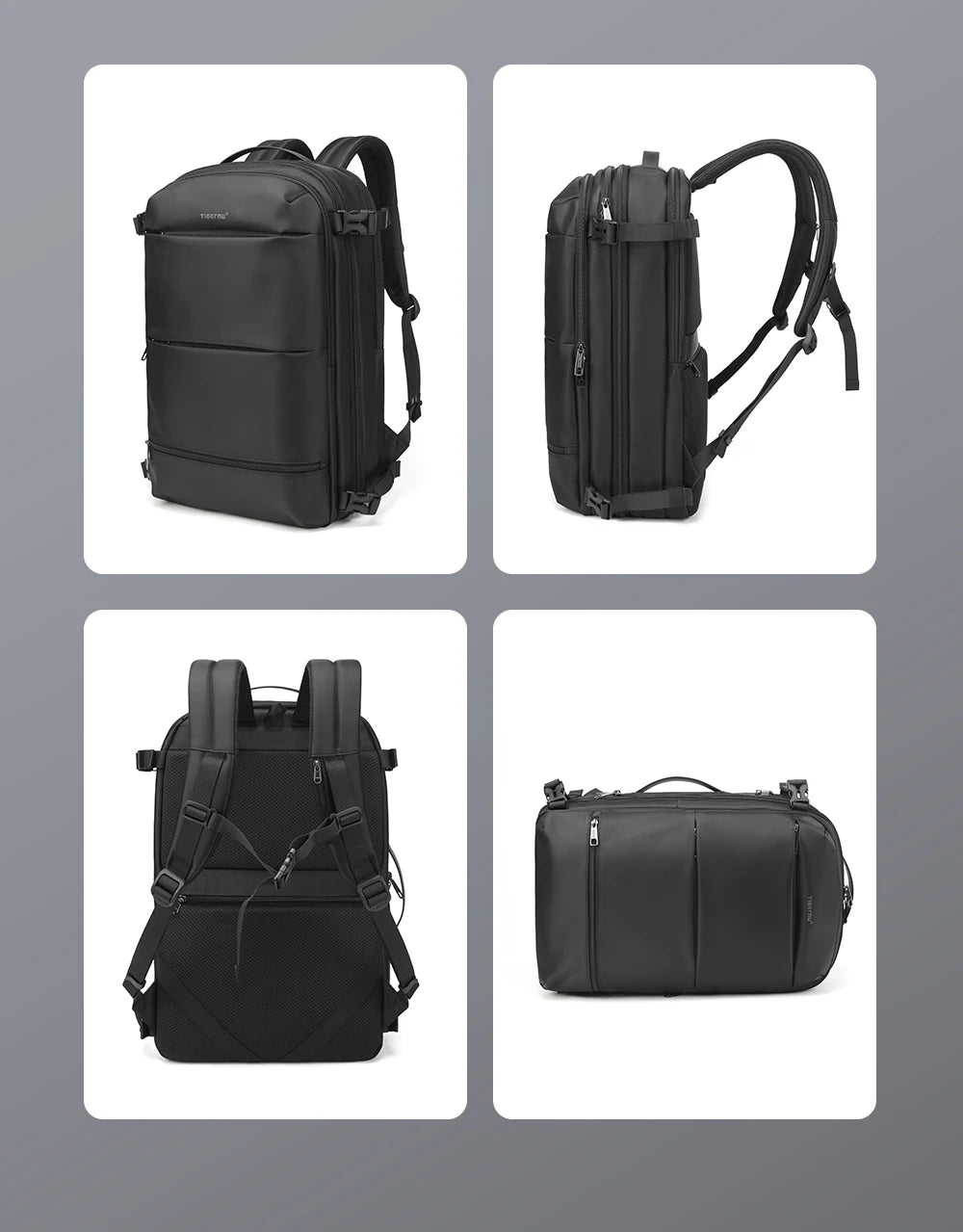Tigernu Vacuum Compression Backpacks Men Travel
