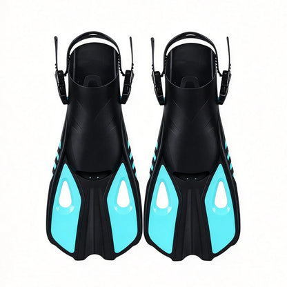 Snorkel Fins Swim Flippers Short Diving Frog Shoes Duck Webs