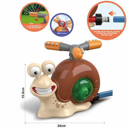 Water Spray Toy Hydrant Sprinkler Outdoor Backyard Garden Toys