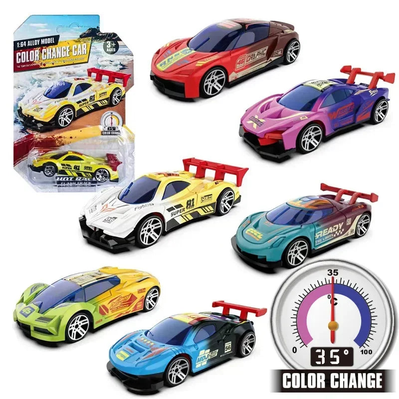 1:64 Magic Color Changing Racing Car Model Temperature