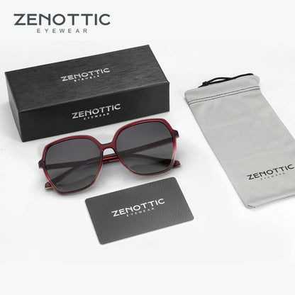 ZENOTTIC Oversized Polarized Sunglasses Big Square Frame