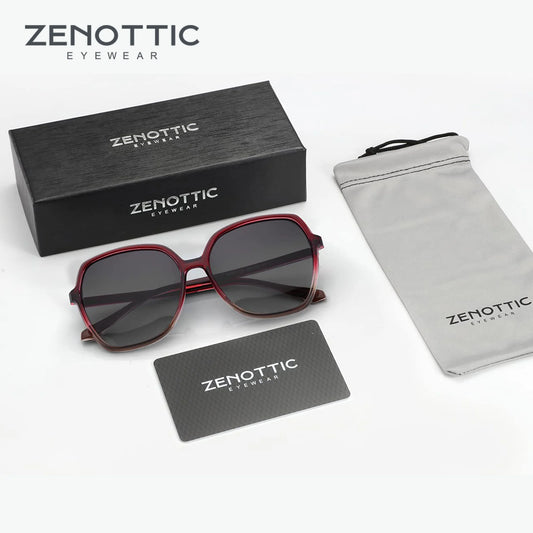 ZENOTTIC Oversized Polarized Sunglasses Big Square Frame