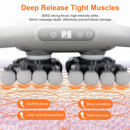 42 Heads Fascia Gun High-frequency Vibration Deep Massage