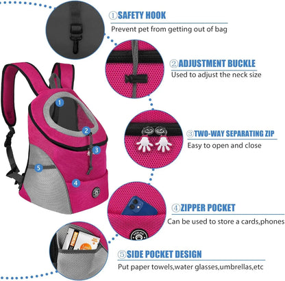New Double Shoulder Portable Travel Backpack Pet Carrier