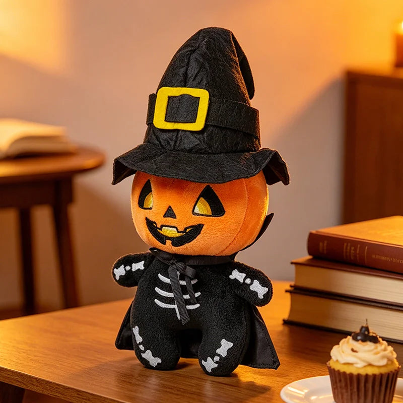 Halloween Festival Doll Pumpkin Skeleton