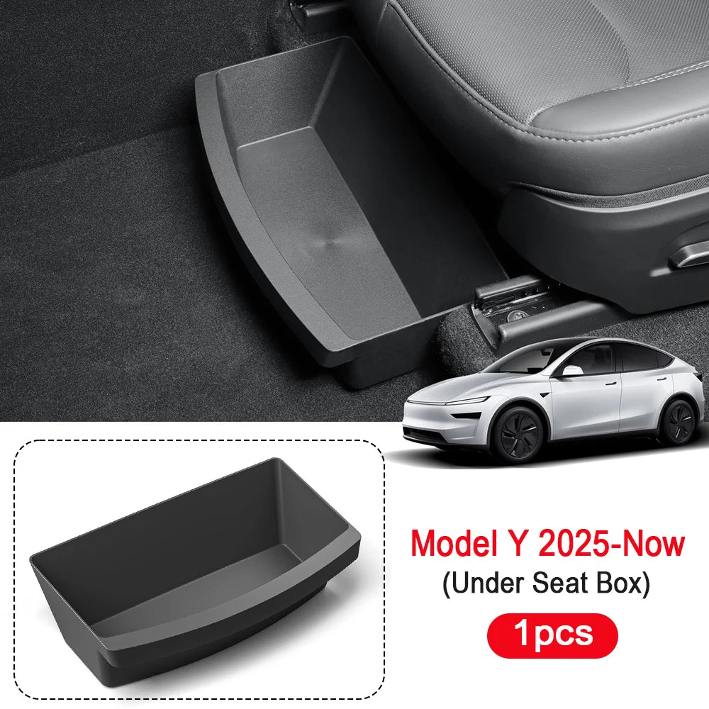 Under Seat Storage Box Organizer for Tesla Model