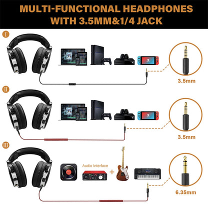 Oneodio Wired Headphones Professional Studio Headphones
