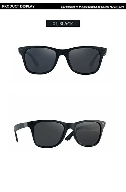 Fashion Vintage Square Polarized Sunglasses Classic