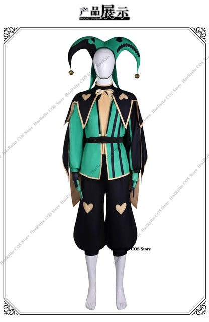 Hot The Freak Circus Pierrot Jester Harlequin Cosplay