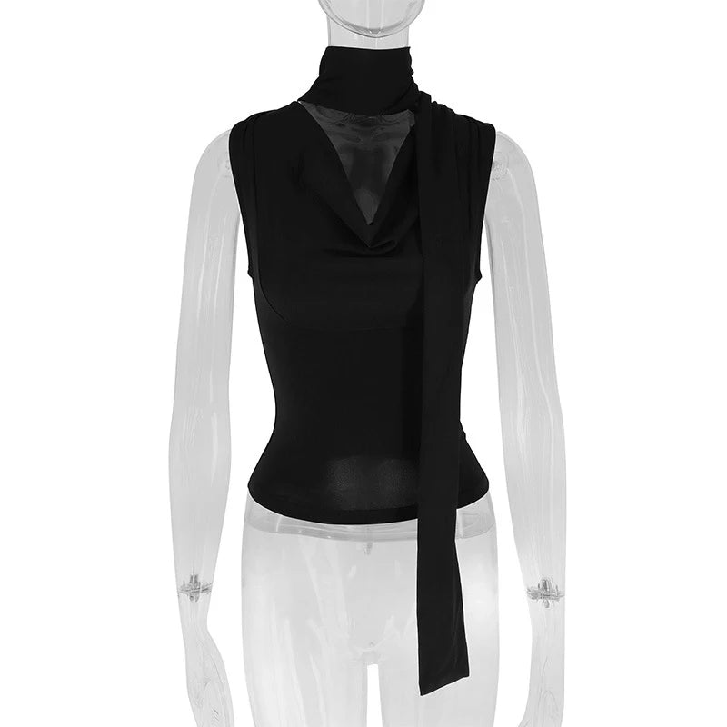 Women's Sexy Sleeveless V-Neck Solid Tank Top Fashion Streetwear