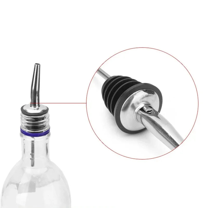1/2/3/4Pcs Stainless Steel Wine Bottle Stopper Olive Oil