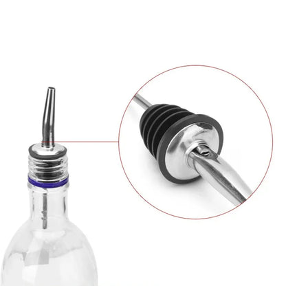1/2/3/4Pcs Stainless Steel Wine Bottle Stopper Olive Oil