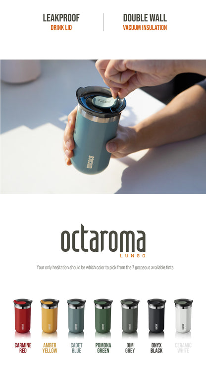 Vacuum Insulated Coffee Mug, Double-wall Stainless Steel