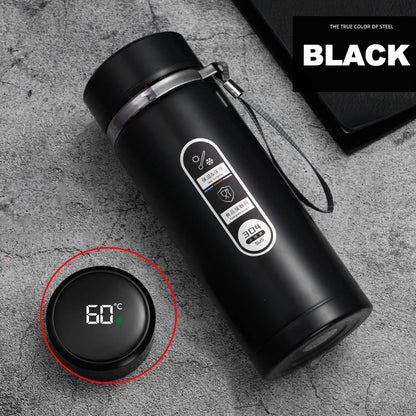 Stainless Steel Thermos Bottle with LED Temperature Bottle