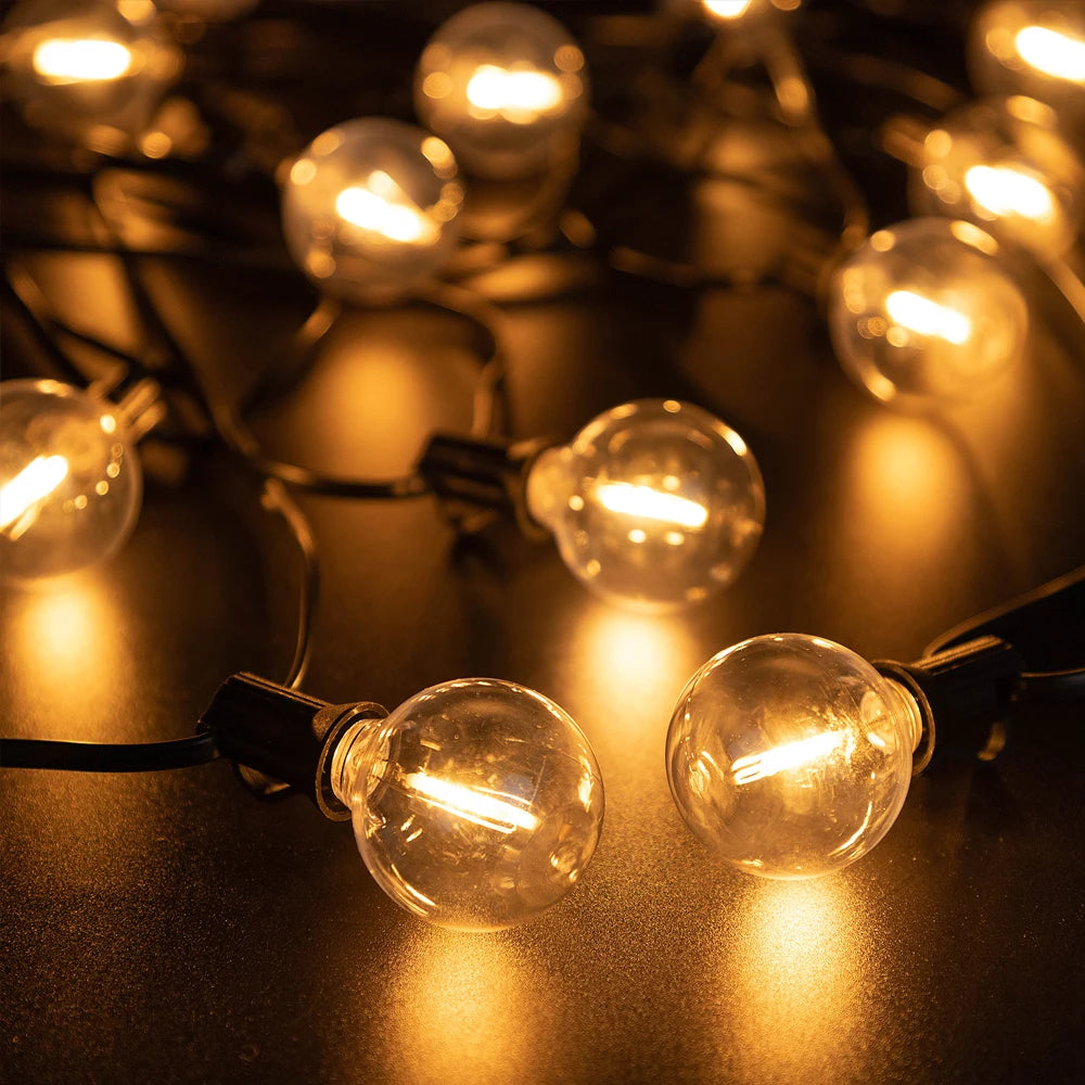 Shatterproof Outdoor Lights Garland Led G40 String Light