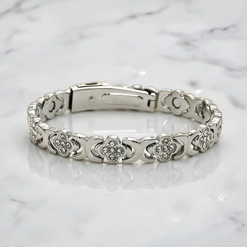 Lucky  Magnetic Therapy Bracelet for Women; Adjustable Copper