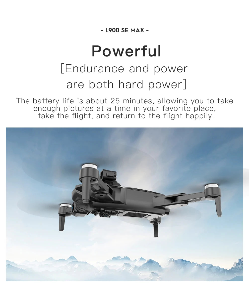 L900 Pro SE MAX GPS Drone 4K Professional Dual HD Camera