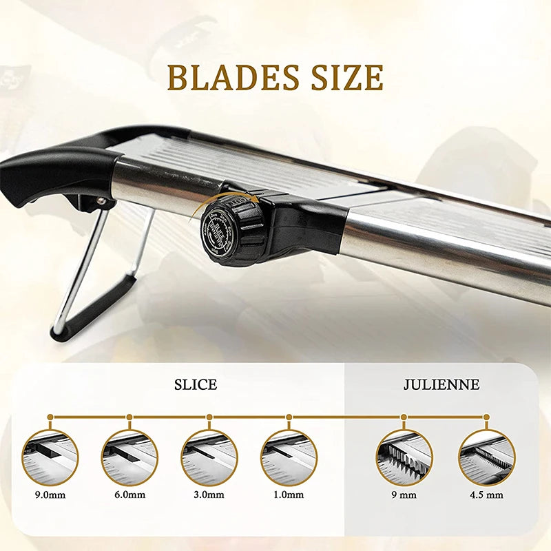 Adjustable Mandoline Slicer Stainless Steel Slicer