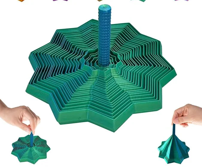 3D Printed Expanded Sensory Fidget Star