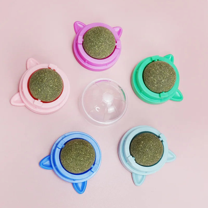 Cats Catnip Cat Toy Natural Ball Removal  Cat Grass
