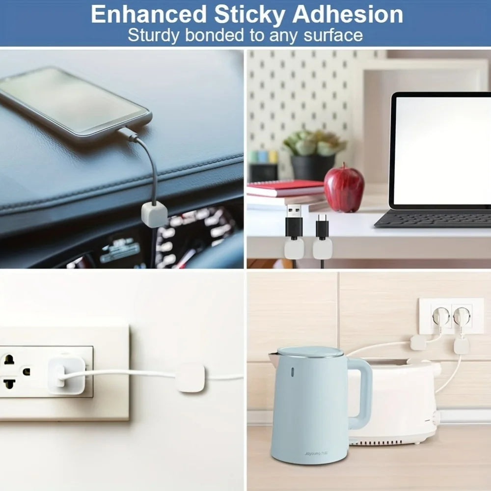 Organizer Adjustable Magnetic Cable Clips Cable Cord Holder