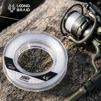100M 100% Pure Fluorocarbon Fishing Line 12-31LB Zero Water