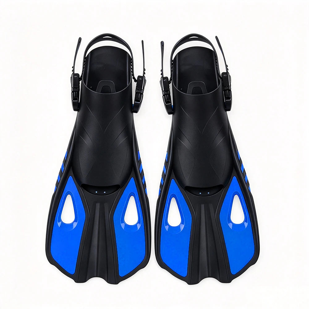 Snorkel Fins Swim Flippers Short Diving Frog Shoes Duck Webs