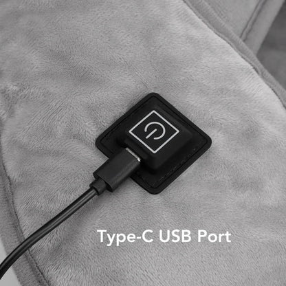 USB Heated Back Wrap Electric Heating Shoulder Neck Pad