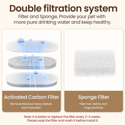 Stainless Steel Pet Drinking Fountain Automatic Water Fountain