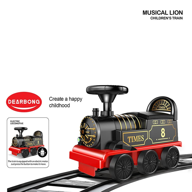 Kids Train Riding Toy Ailway Classical Electric Model