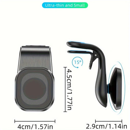 Universal Phone Holder Clip Car Air Vent Magnetic Mount Holder
