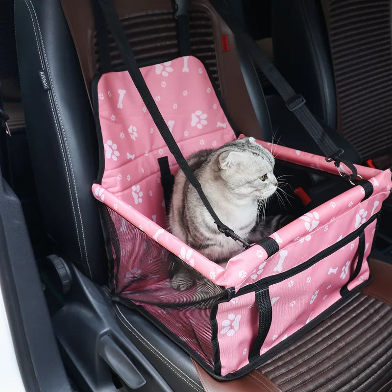 Pet Reinforce Car Booster Seat for Dog Carrier