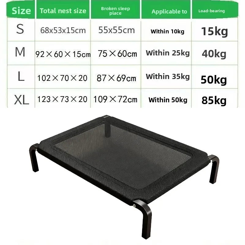 Foldable Dog House Bed for All Seasons Detachable Pet Bed