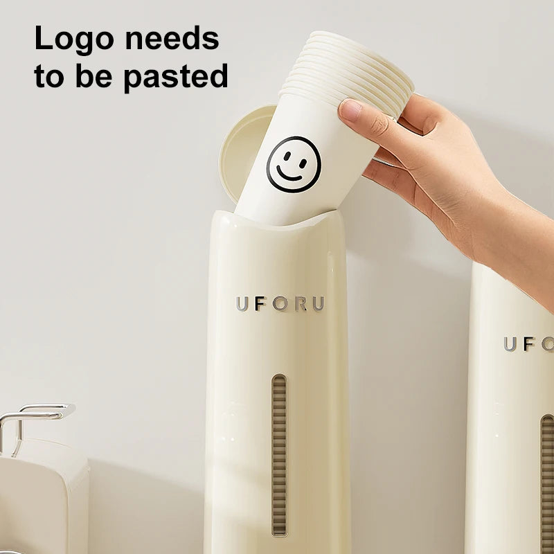 Water Dispenser Cup Extractor Wall Mounted Holder Bracket