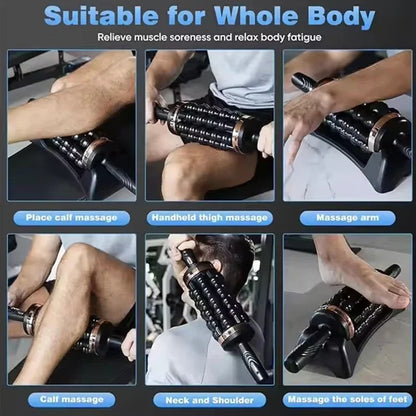 Relax Stress Massager Hand Held Massager for Muscle Rolling