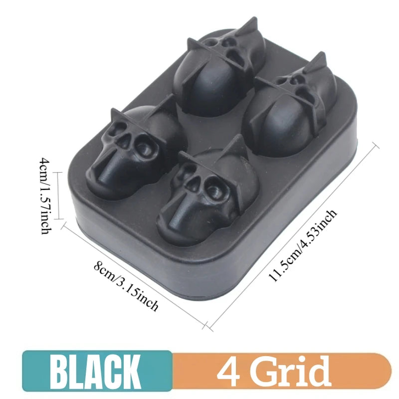 4/6/8/15Grids Silicone Ice Cube Molds Spherical Ice Molds