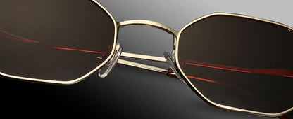 Small Polygon Polarized Sunglasses Anti-Glare