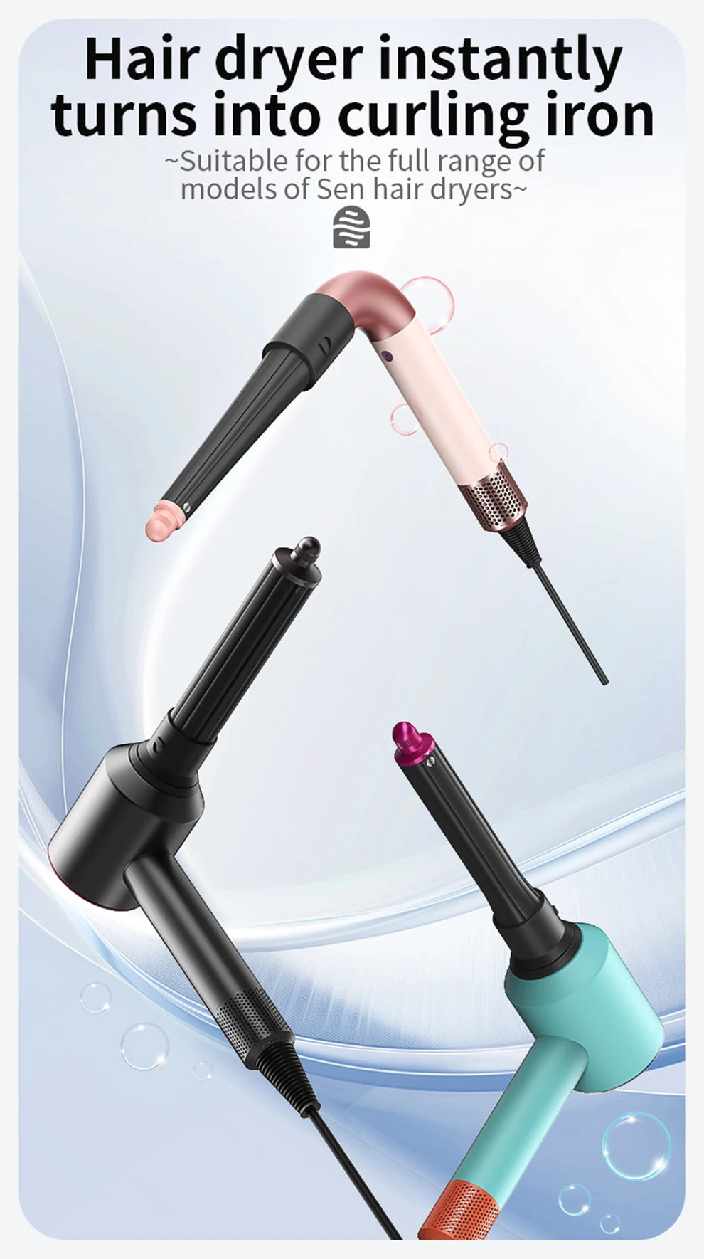 Automatic Curling Iron Hair Styling Tool Curling Wand