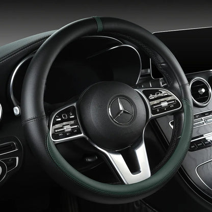 All-Nappa Leather Steering Wheel Cover Leather
