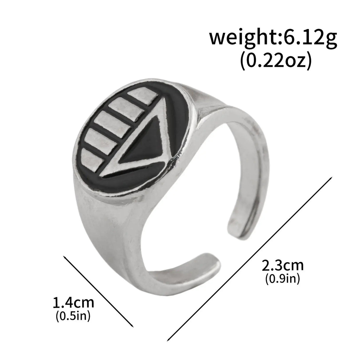New Fashion Movie ring For Women Men Adjustable Open Cuff