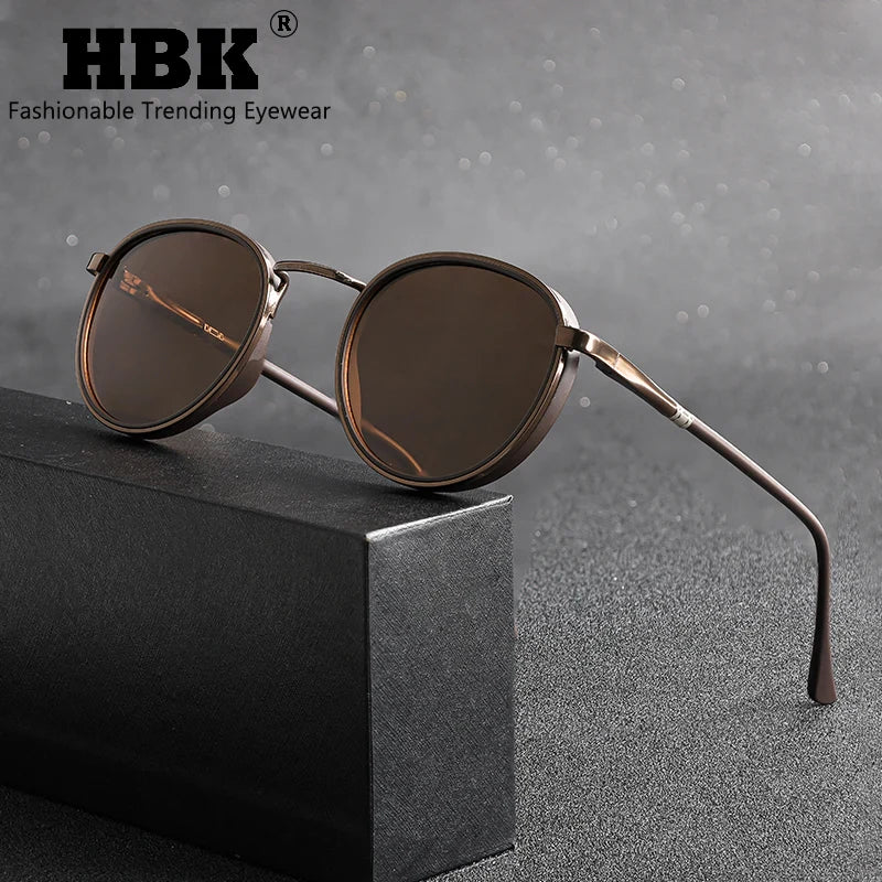 HBK Trendy and Avant-Garde Men's Polarized Sunglasses