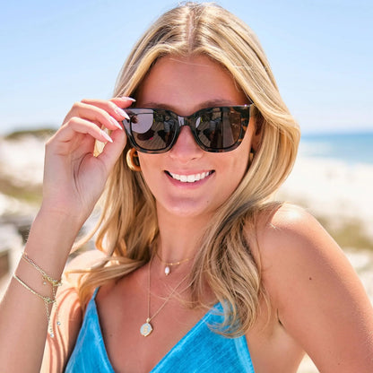 Retro Square Polarized Sunglasses for Women Vintage Sun Glasses