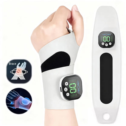 EMS Electric Cordless Hand Wrist Massager 10 Mode