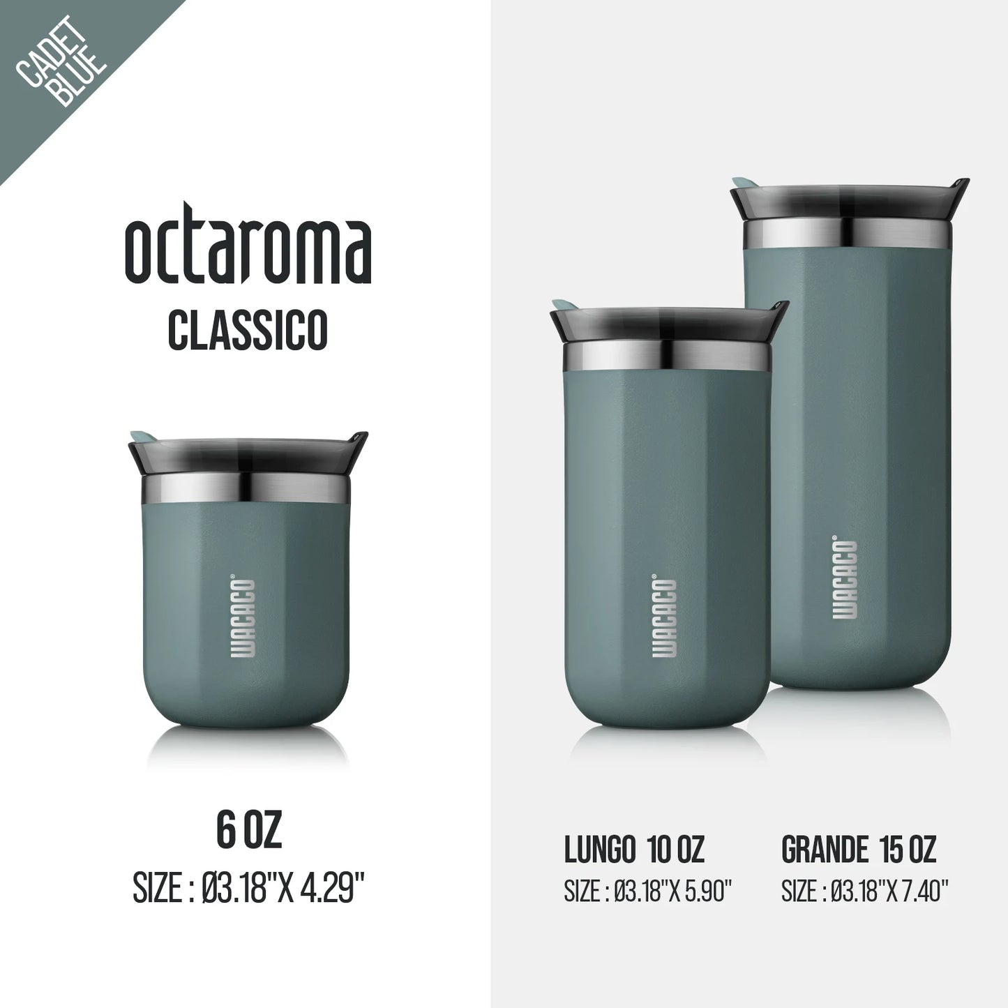 Vacuum Insulated Coffee Mug, Double-wall Stainless Steel