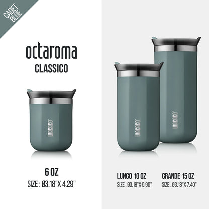 Vacuum Insulated Coffee Mug, Double-wall Stainless Steel