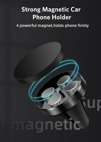 Car Magnetic Holder Universal Air Vent Mount Stand