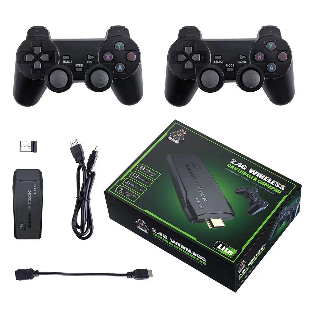 Video Game Sticks M8 Console 2.4G Dual Wireless Controller