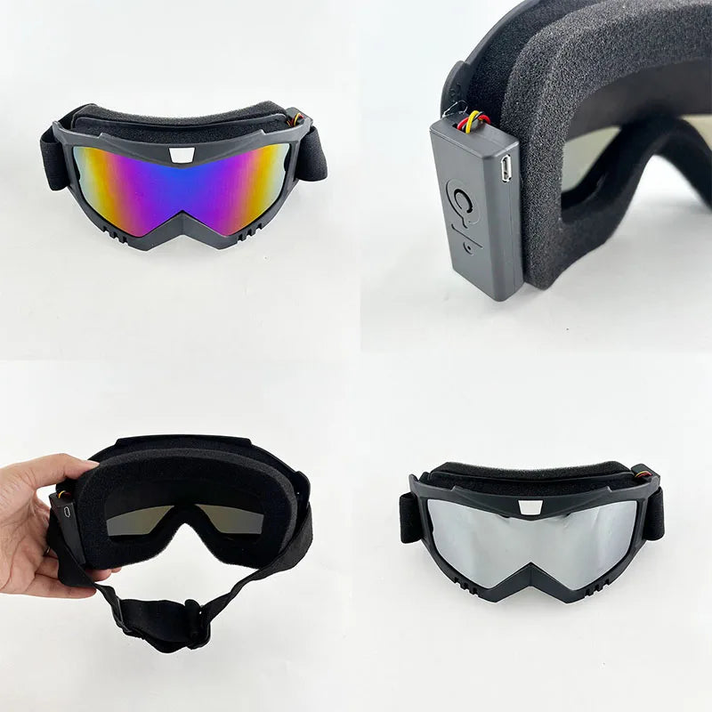 1set Luminous Glowing Glasses and Gloves Remote Control