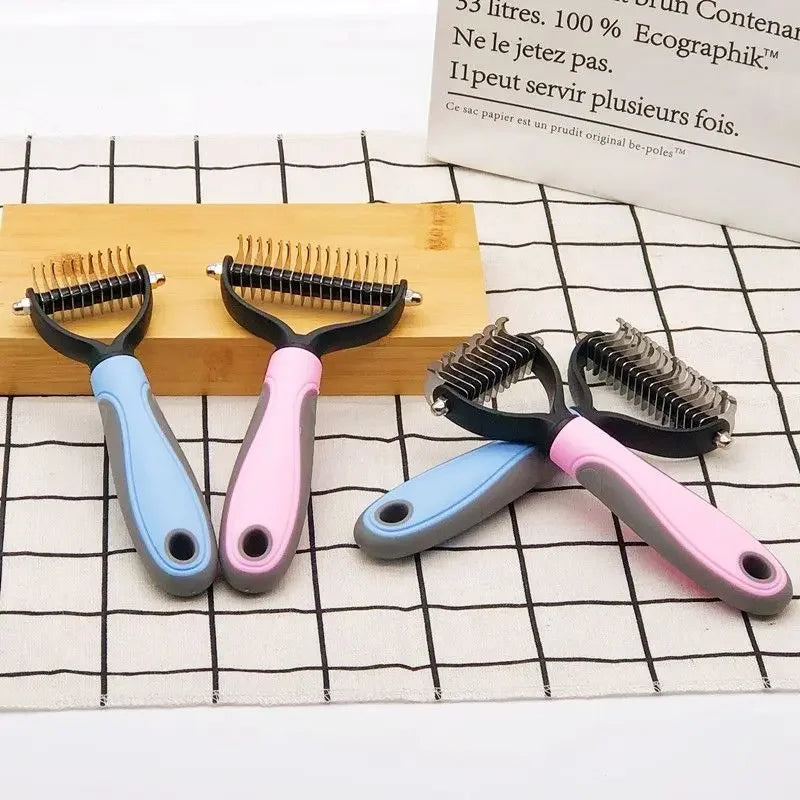 Pet Hair Removal Comb Brush Dog Grooming Shedding
